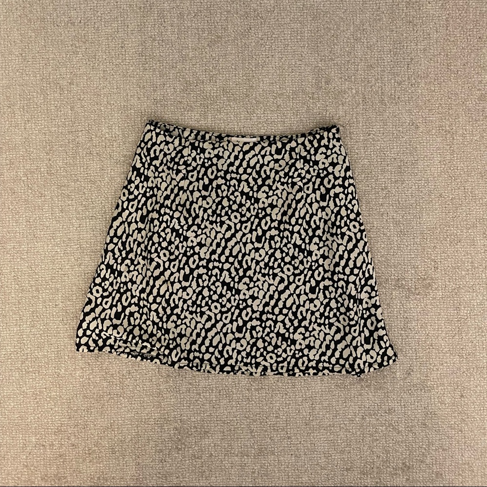 PRINCESS POLLY LEOPARD MINI SKIRT